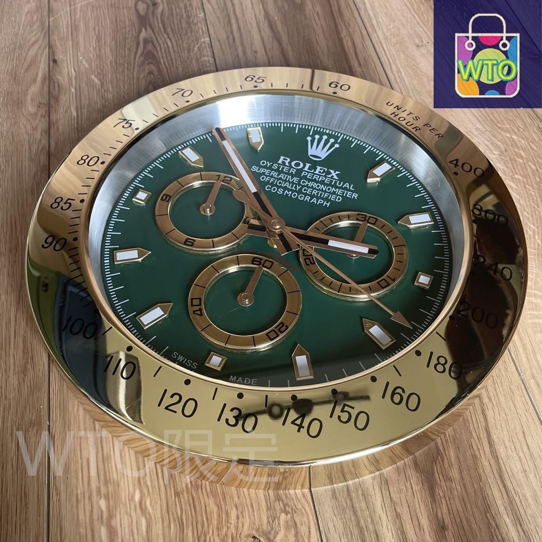 ロレックス デイトナ 掛時計 ディスプレイ用 ロレックス 黒 ロレックス