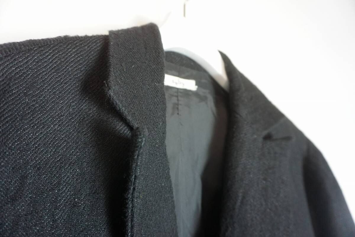 saby サバイ DOUBLE BREASTED BLAZER Wool Linen Double Gaze ウール 