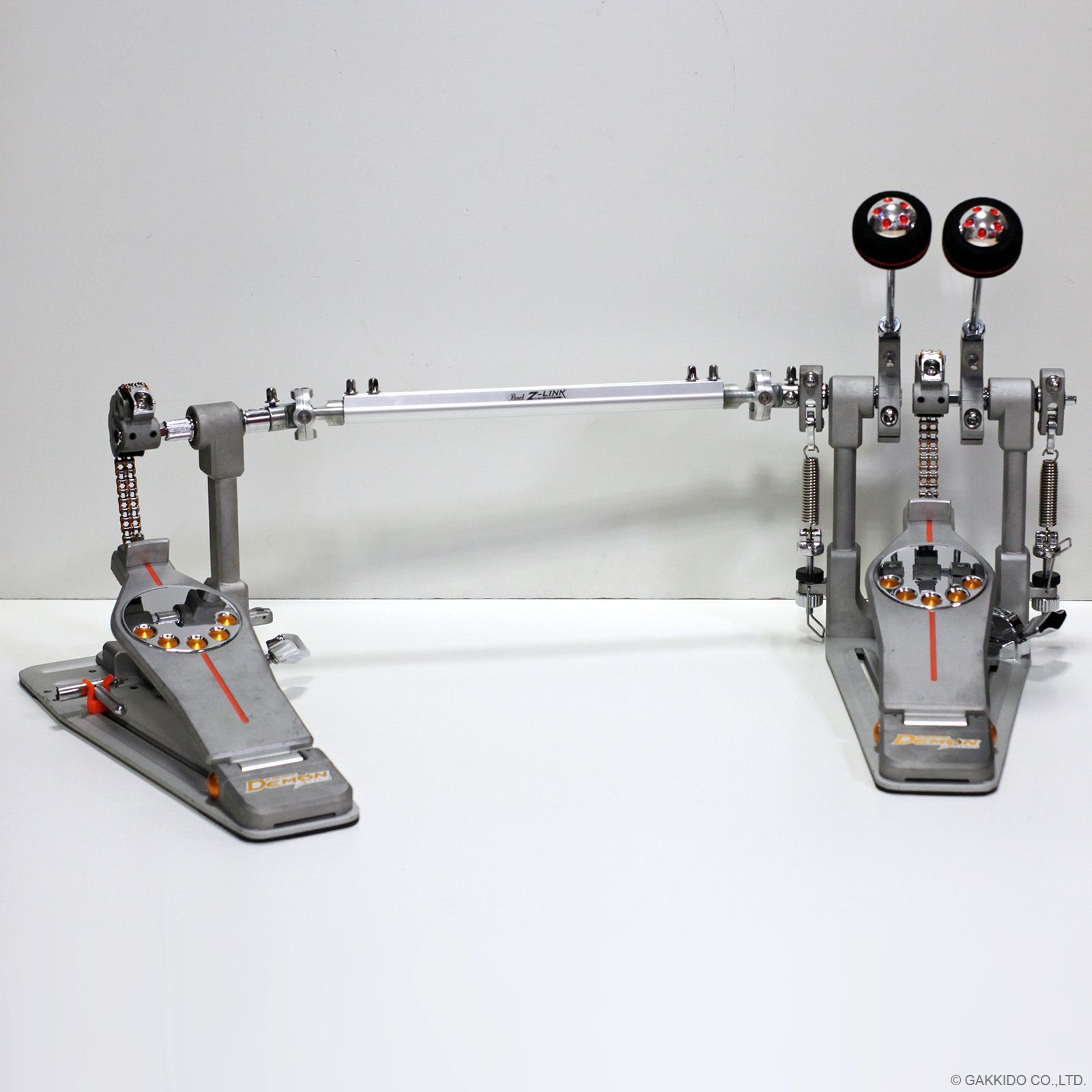 Pearl P-3002C Demon Chain Double Pedal ツインペダルコンプリートセット 品