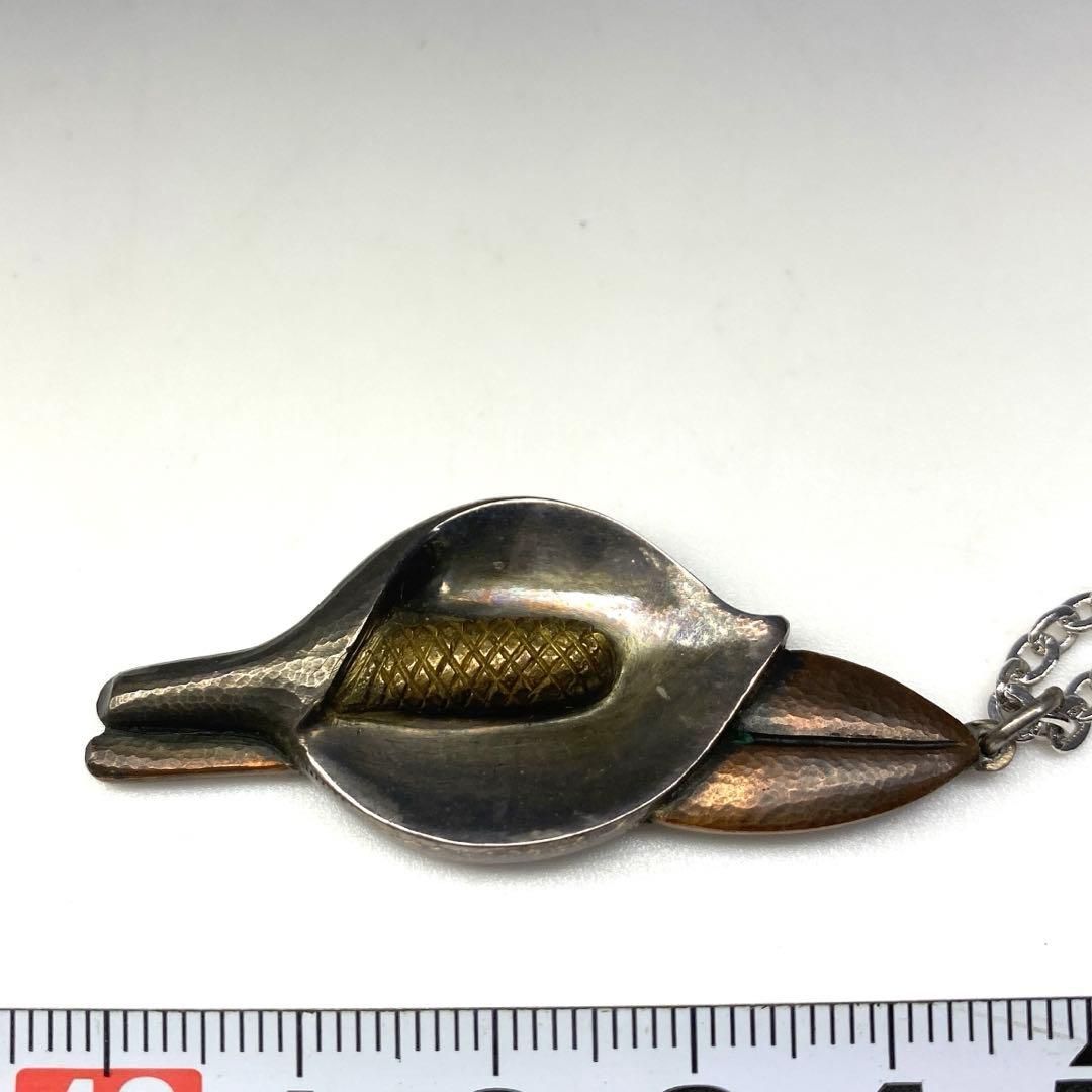 在銘 純銀 水芭蕉ペンダント 共箱 19g 東Y6-0710☆2F - メルカリ