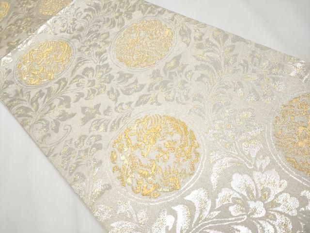 平和屋本店 上 龍村美術織物 たつむら 六通柄袋帯 龍文唐草錦 金銀糸 CYAA3725s5