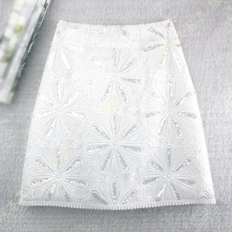 タイト ミニ スカート ミニスカート 刺繍 花柄 柔らか セクシー スリム フィット ハイウェスト サイドファスナー 通年 春 上品 エレガント タイトミニスカート kkkyeo