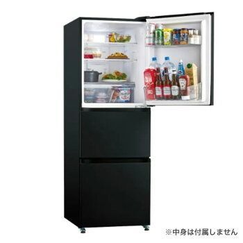 未使用・アウトレット品 冷凍冷蔵庫 ハイアール 286L ブラック 幅54cm 