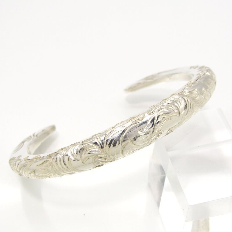 TADY-KING タディアンドキング バングル イーグルフェイス M tkb-084 SV唐草 ブレスレット メンズ レディース 28010875