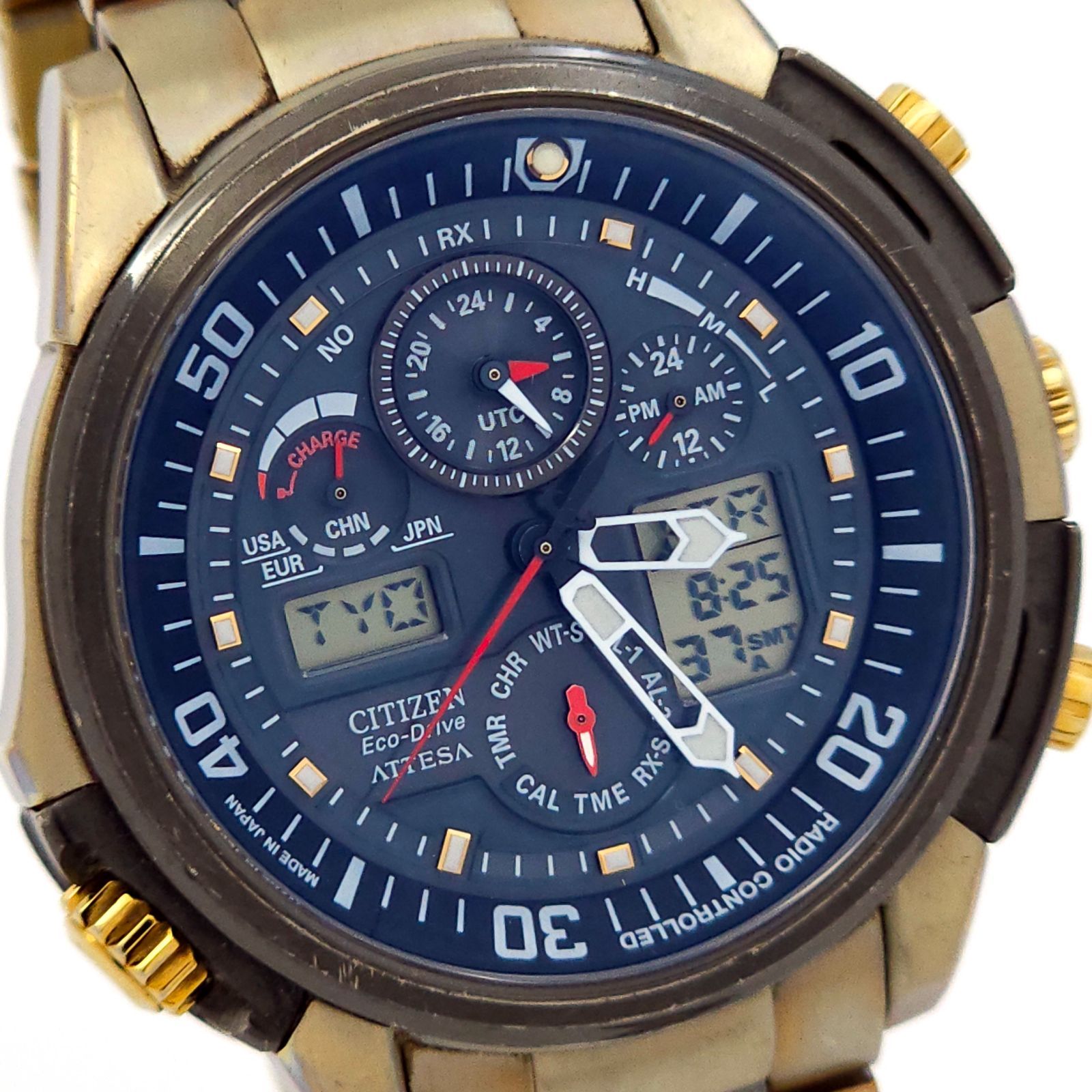 シチズン アテッサ ジェットセッター エコドライブ シチズン アテッサ