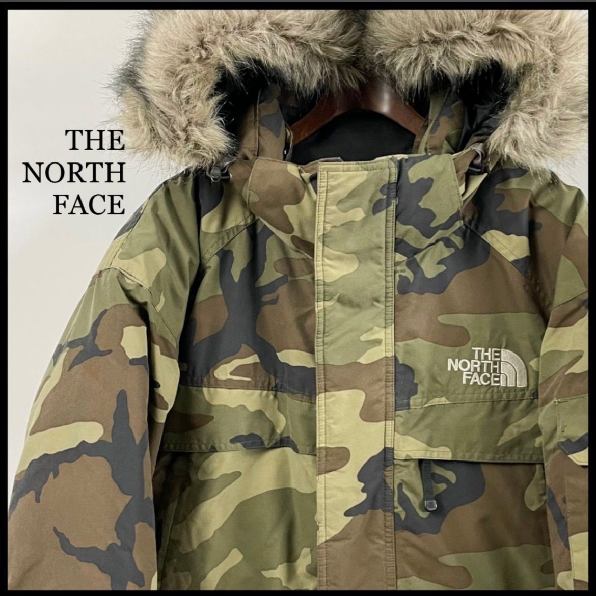 THE NORTH FACE ノースフェイス マクマードパーカ ダウン 迷彩 - メルカリ
