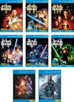 【中古】DVD▼スター・ウォーズ(8枚セット)エピソード 1 ファントム・メナス、2 クローンの攻撃、3 シスの復讐、4 新たなる希望、5 帝国の逆襲、6 ジェダイの帰還、フォースの覚醒、ローグ・ワン レンタル落ち 全8巻 スター・ウォーズ(8枚セット)エピソード 1 ファントム・メナス