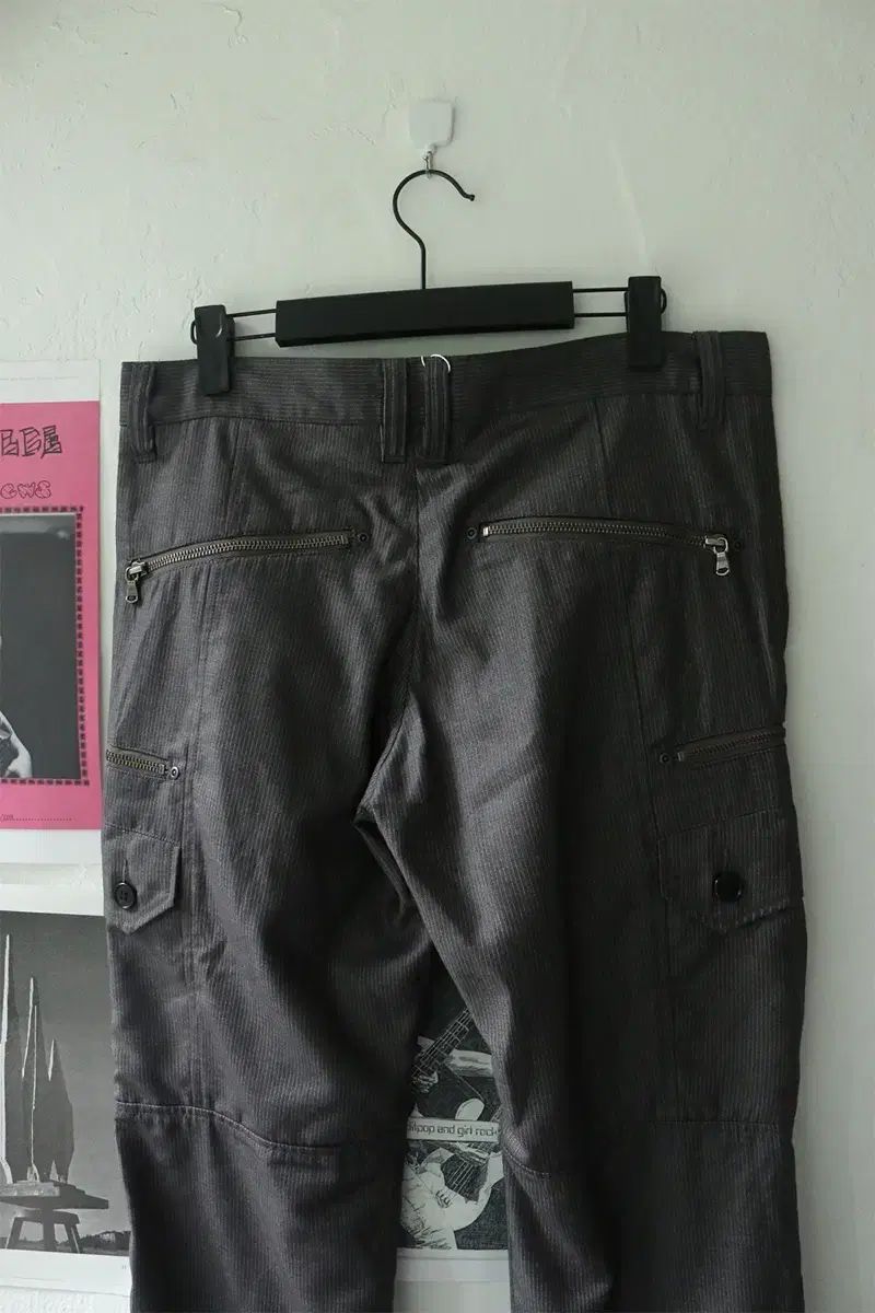 ピンストライプ ブーツカット