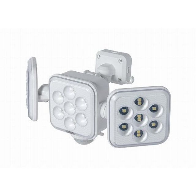 ムサシ 5W×3灯 フリーアーム式 LEDソーラーセンサーライト S-330LAL ムサシ製 アレンザ