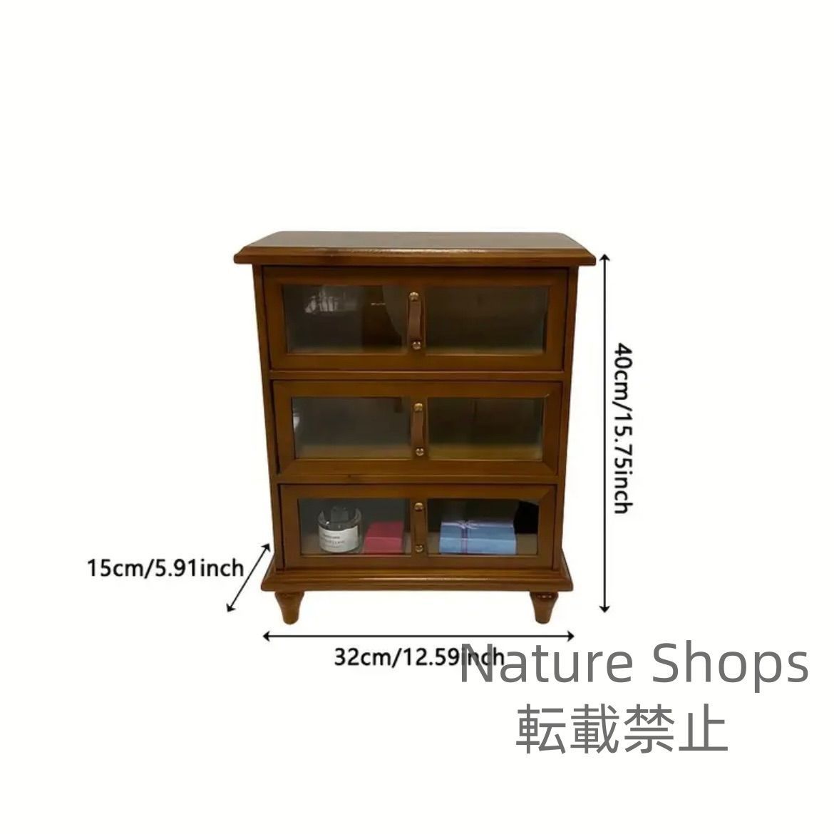 ゴミ箱機能付き コンパクト収納家具
