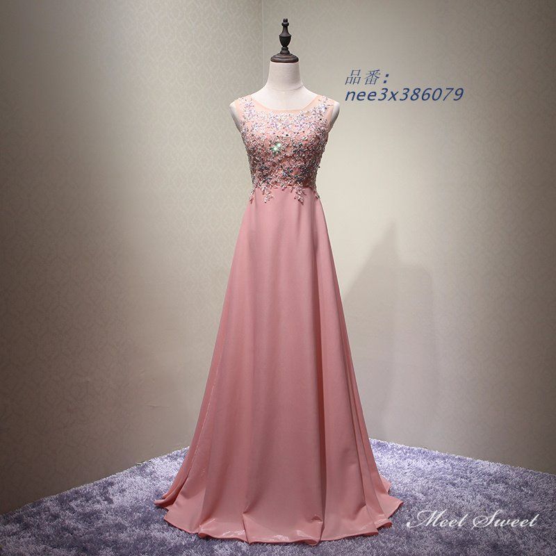 ドレス パーティードレス ロングドレス 結婚式 二次会 発表会 ステージドレス ウェディングドレス 花嫁 演奏会 ウエディングドレス コンクール コンサート nee3x386079