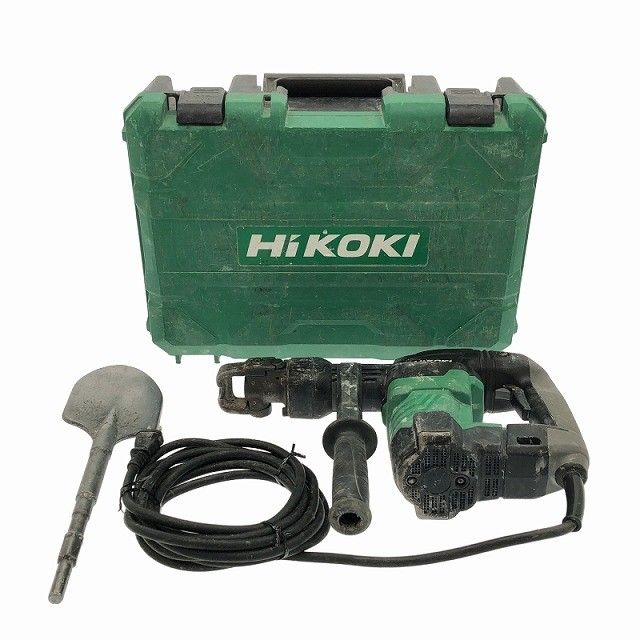 品 HiKOKI ハイコーキ 100V 電動ハンマー H41SA3 ケース付 六角軸 はつり機 ハツリ機 斫り機 粉砕 穴あけ116849 HRDEVELOPMENT_JP