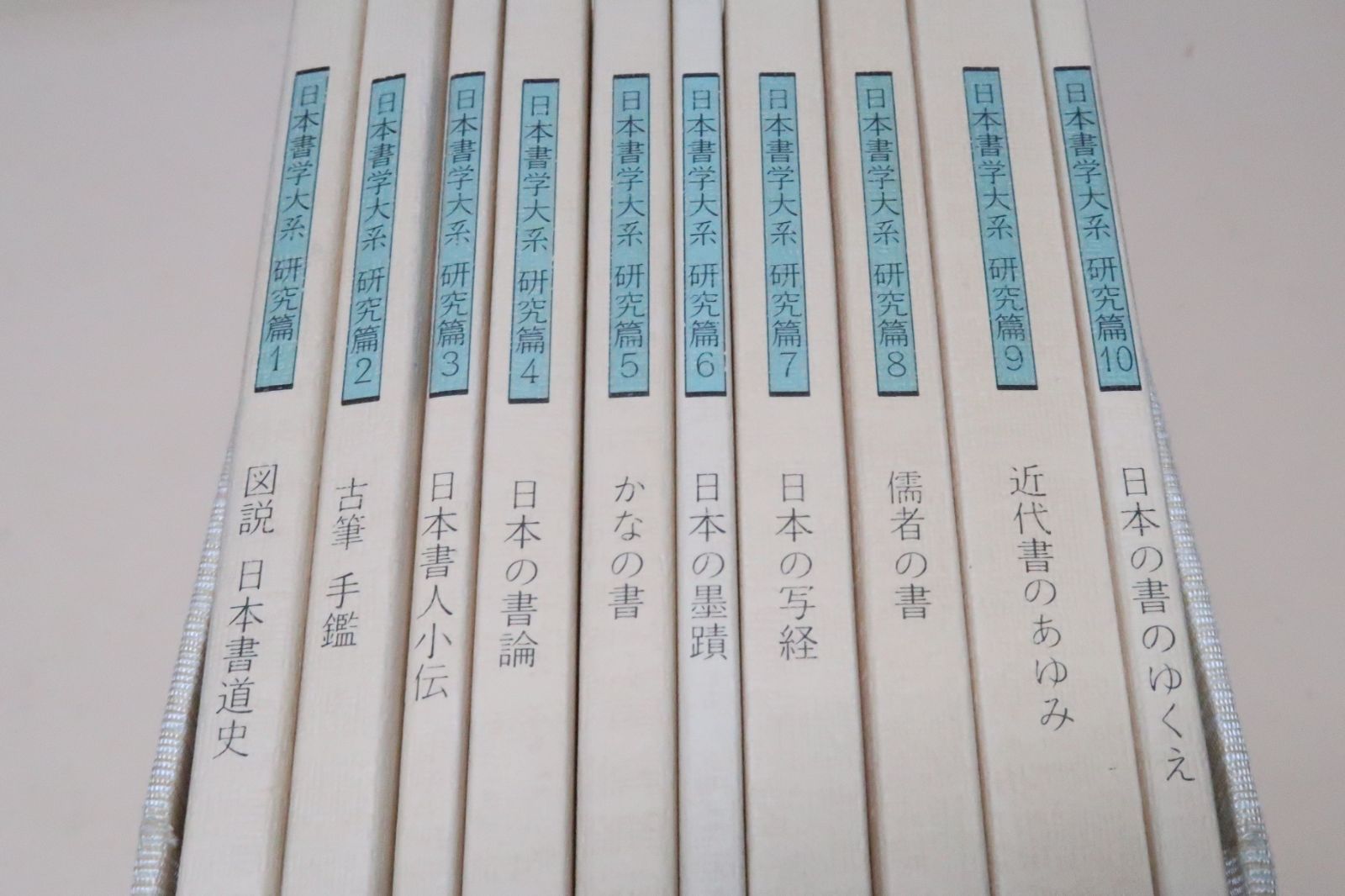 日本書学大系 ・研究編含む全49冊揃 同朋舎 元永古今集・継色紙・中務 