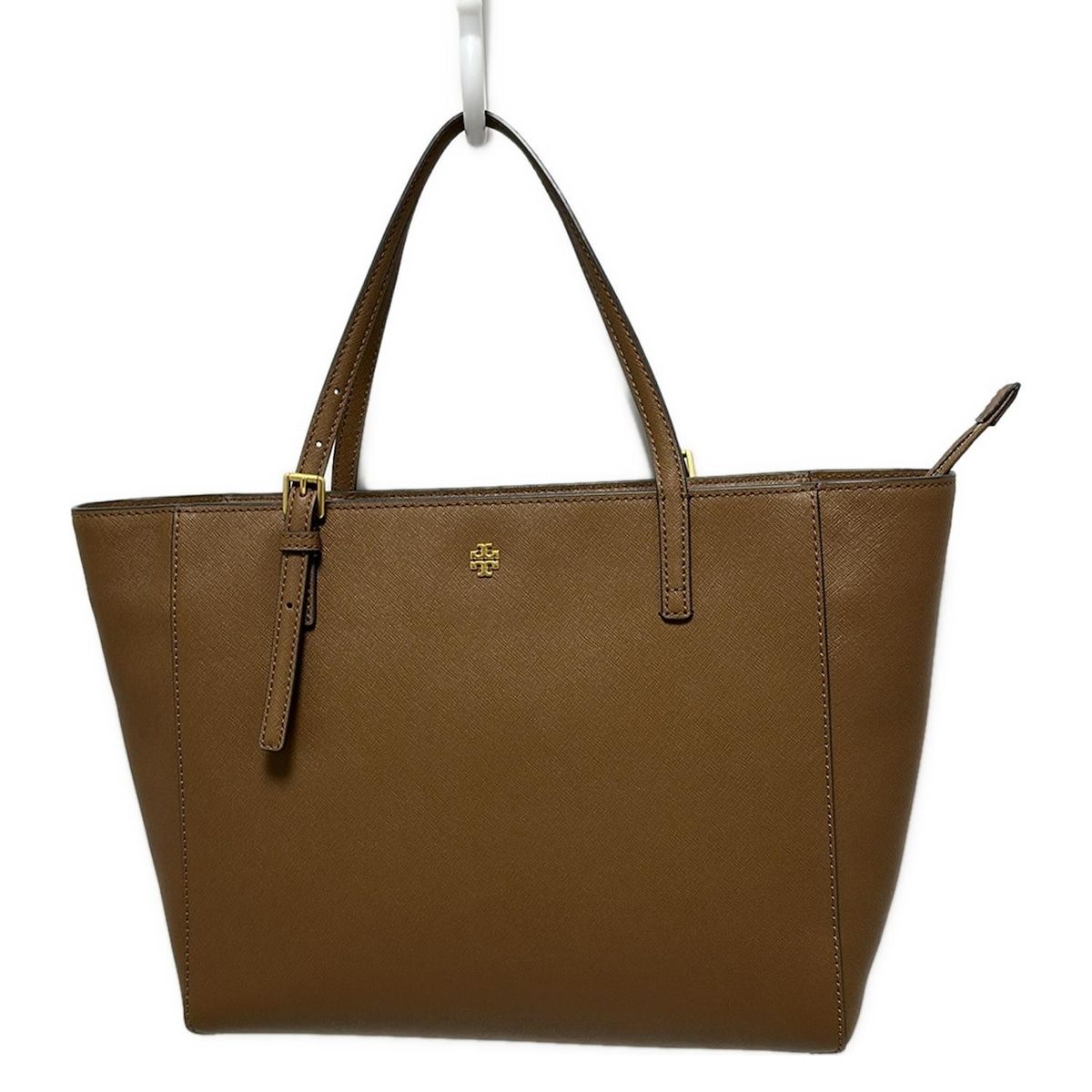 TORY BURCH トリーバーチ ハンドバッグ - ブラウン レザー