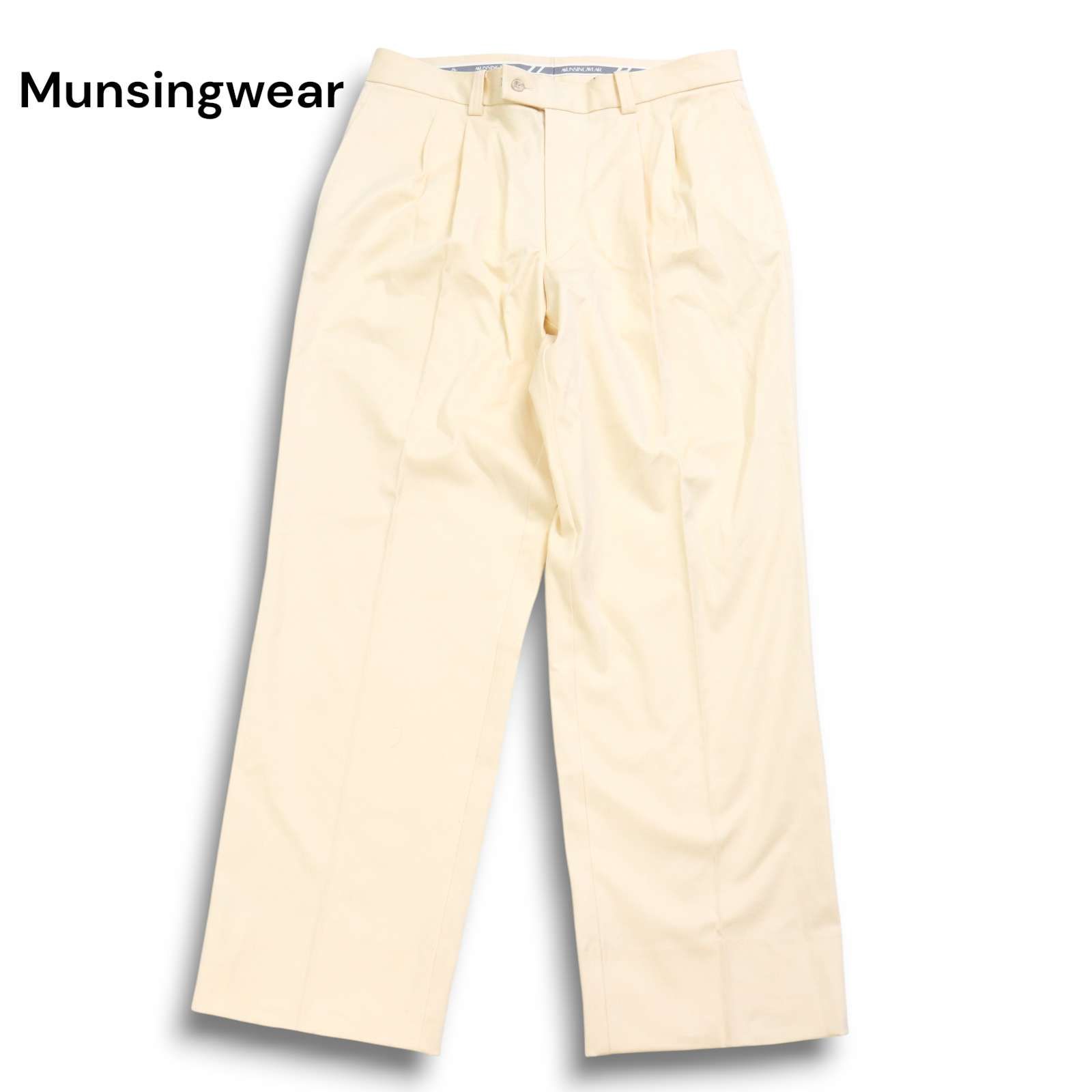 Munsingwear マンシングウェア ゴルフ 通年 ロゴタグ☆ ストレッチ