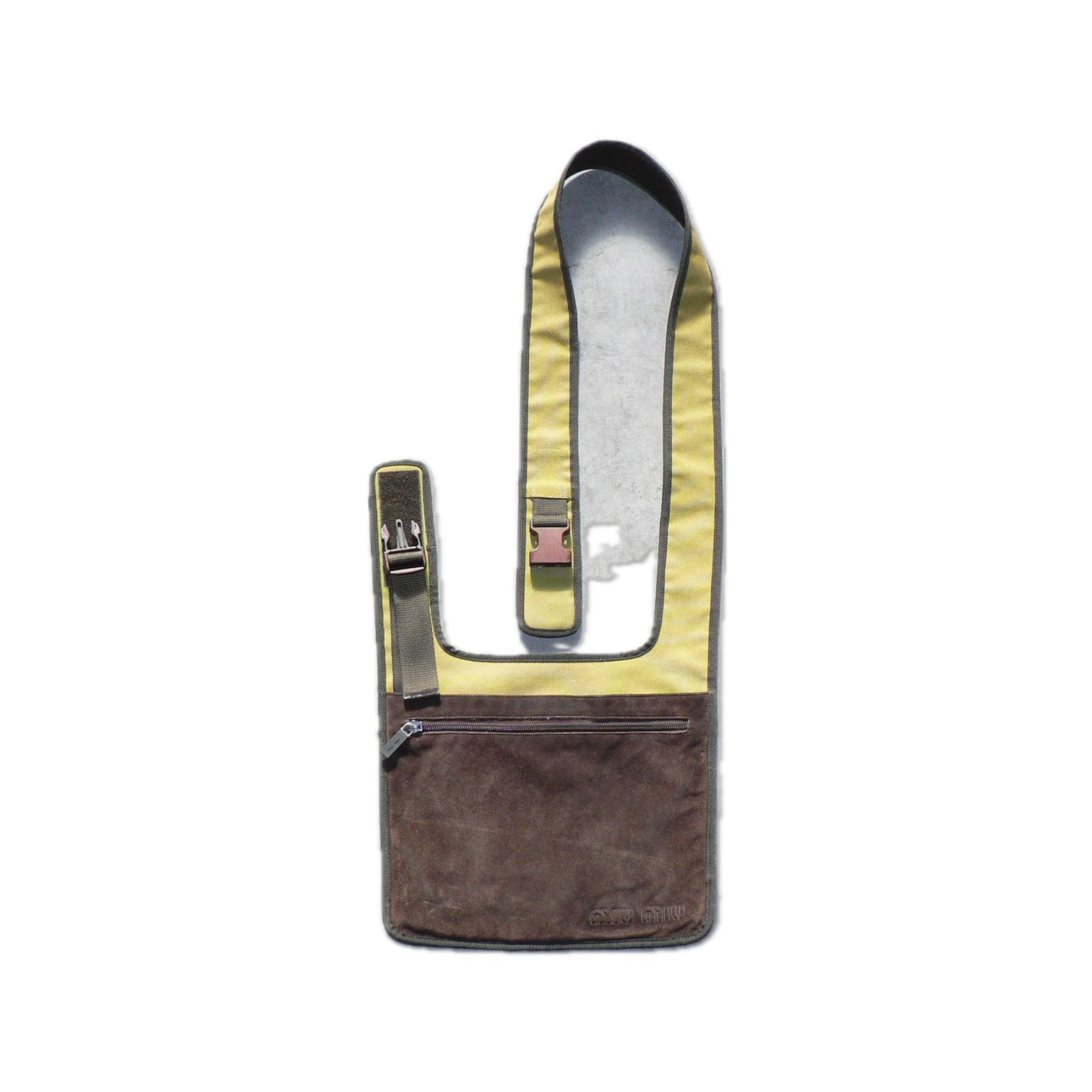 1999SS MIU MIU Suede Mesh Shoulder Bag 【公式通販】