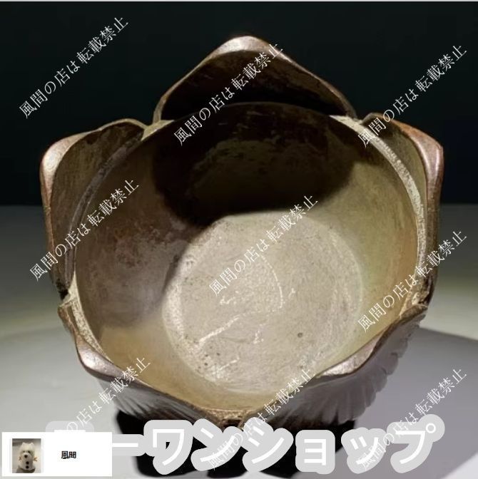 新品・未使用】古美術 銅製 蓮花香炉 置物 大明宣徳 蓮子登科