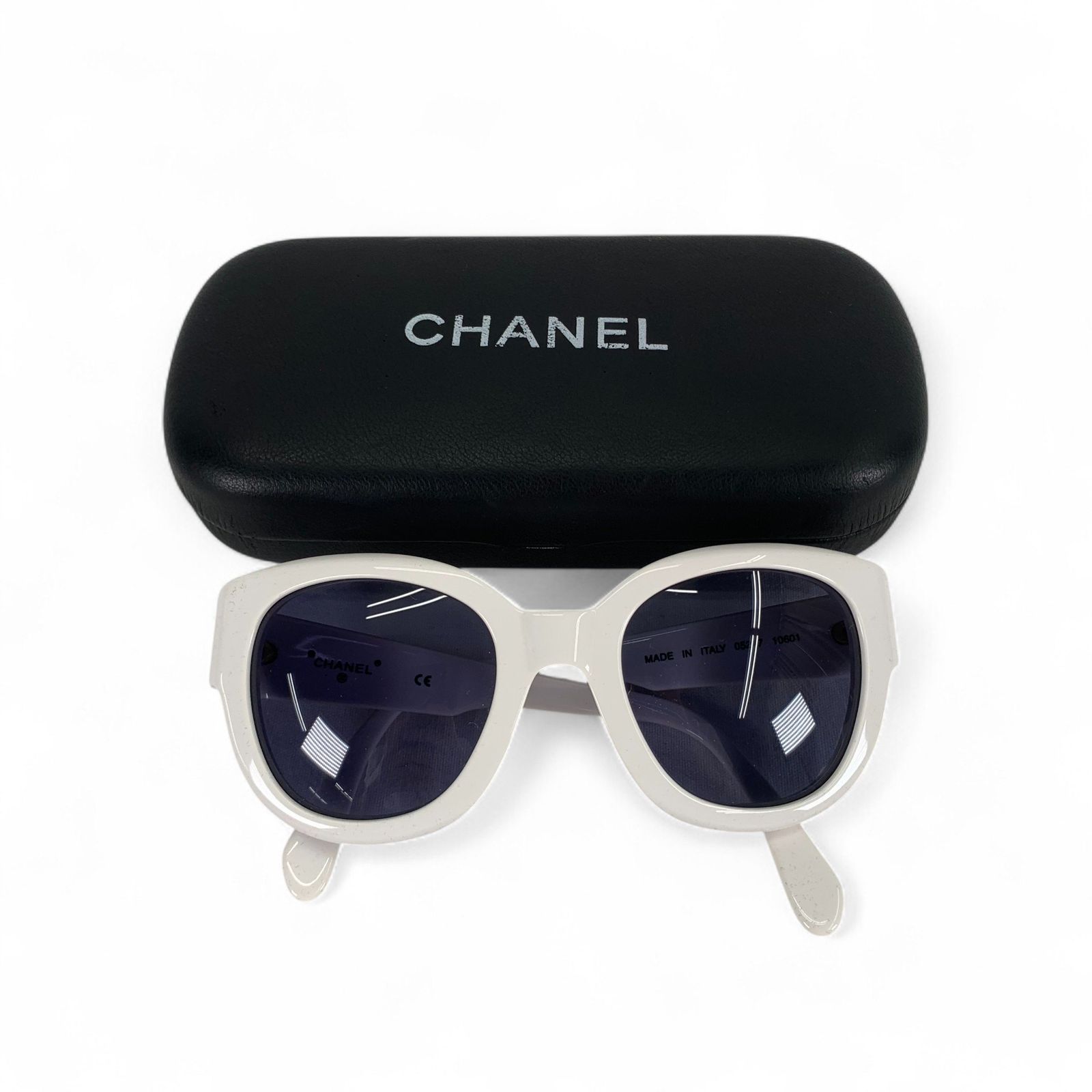 CHANEL シャネル 05247 10601 サングラス メガネ 眼鏡 CHANEL シャネル サングラス ホワイト 05247 10601 - メルカリ