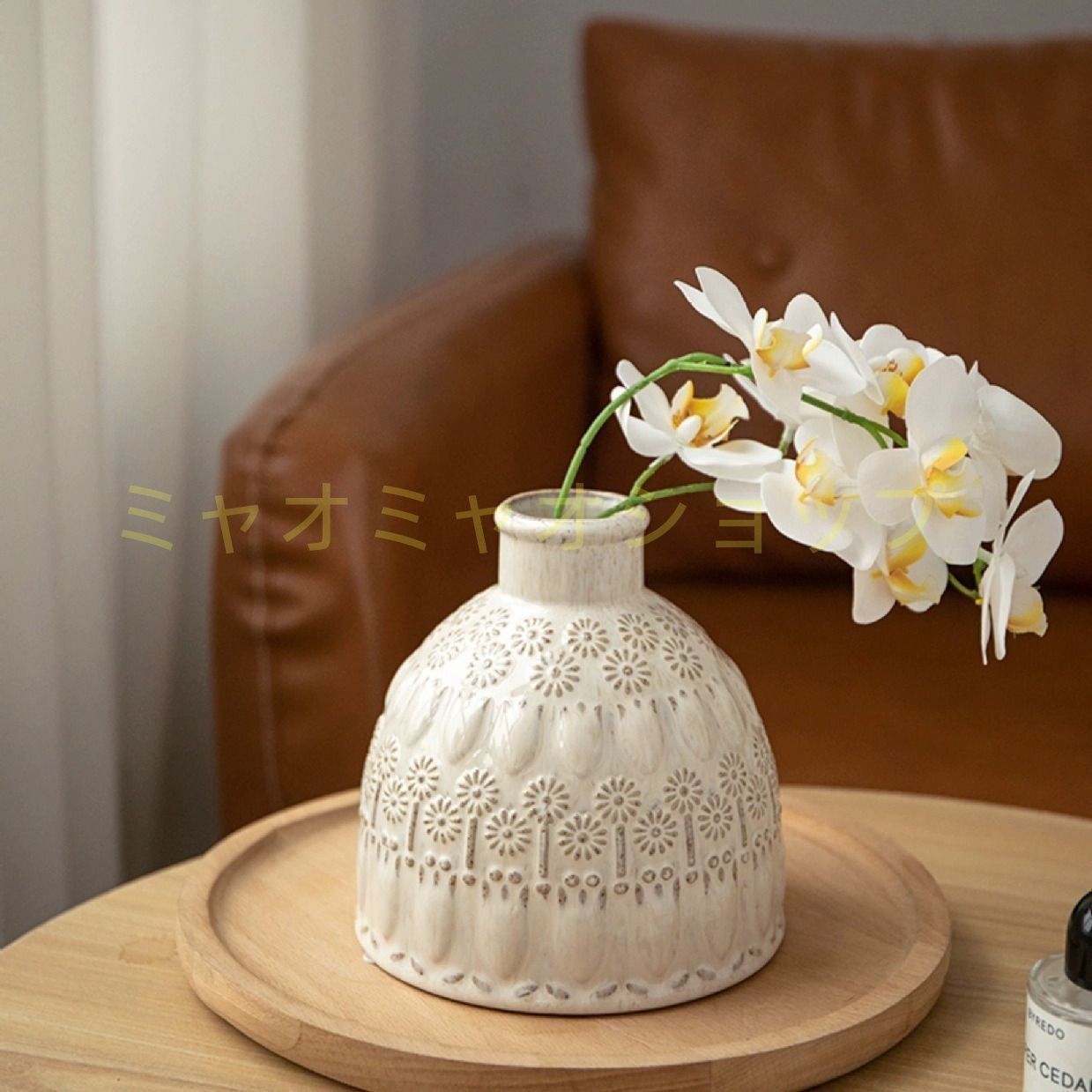 花瓶セット3点 小原流花器 蓮葉口花瓶・ひびき 2点セット seica_utsuwa 家