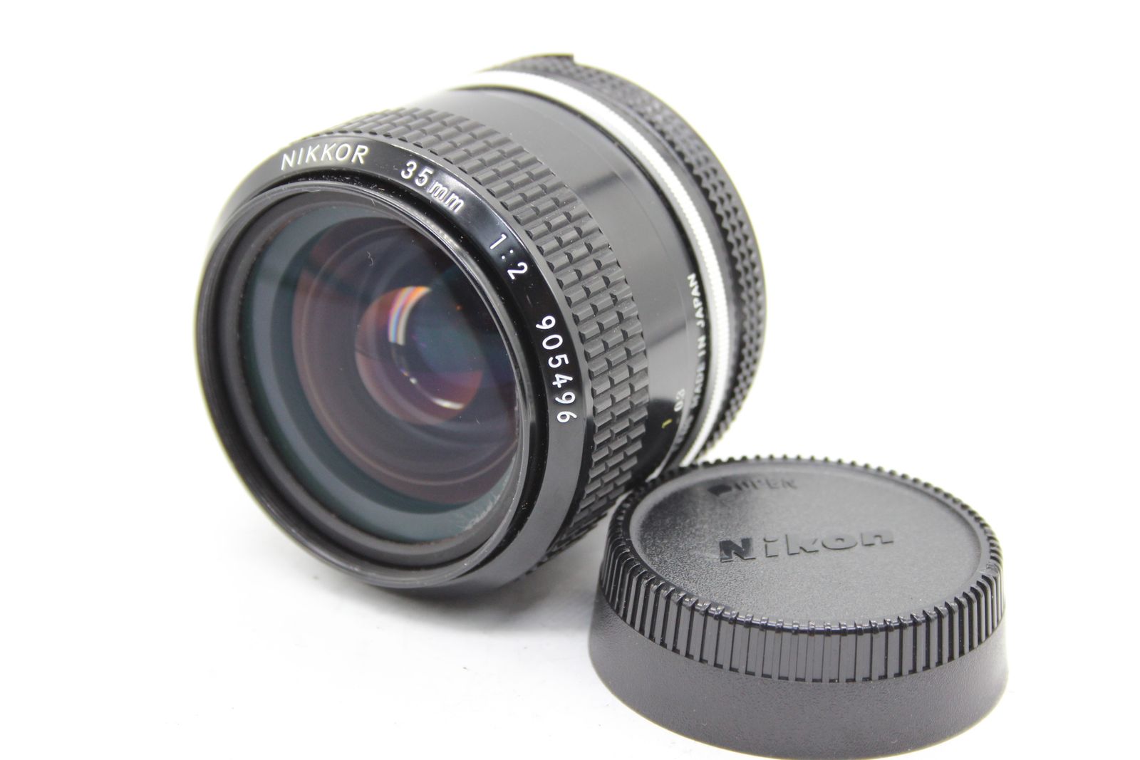 返品保証】 ニコン Nikon NIKKOR Ai 35mm F2 レンズ s539-