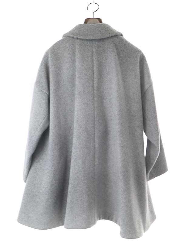 ENFOLD エンフォルド 14AW ショートビーバーAラインコート グレー 36