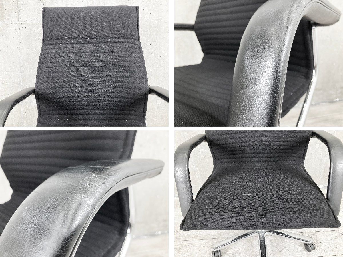 人気アイテムお得に購入！ wilkhahn|ウィルクハーン FSライン アームチェア ハイバック ブラック 健康