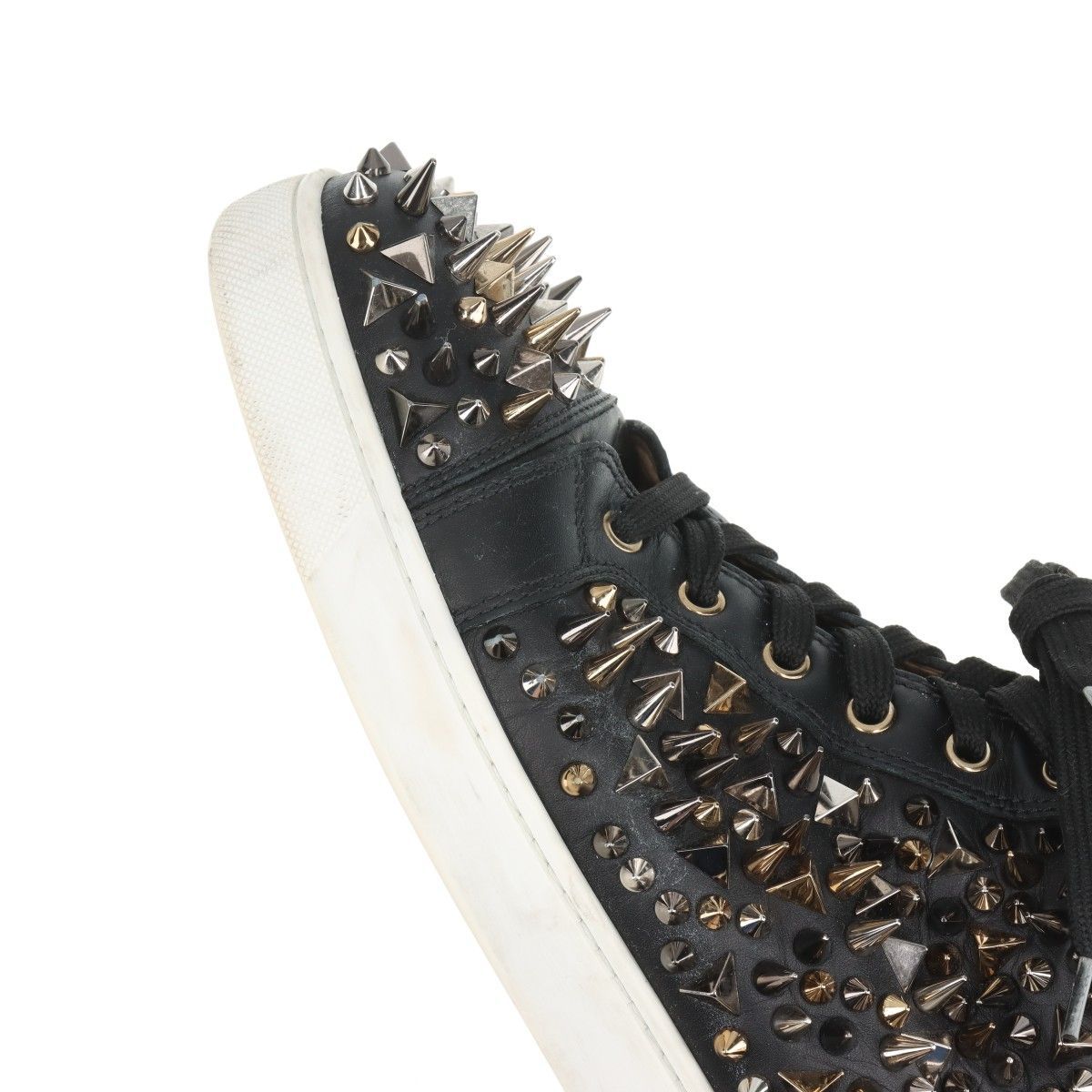 Christian Louboutin スタッズ付き スニーカー 41 1/2 クリスチャン