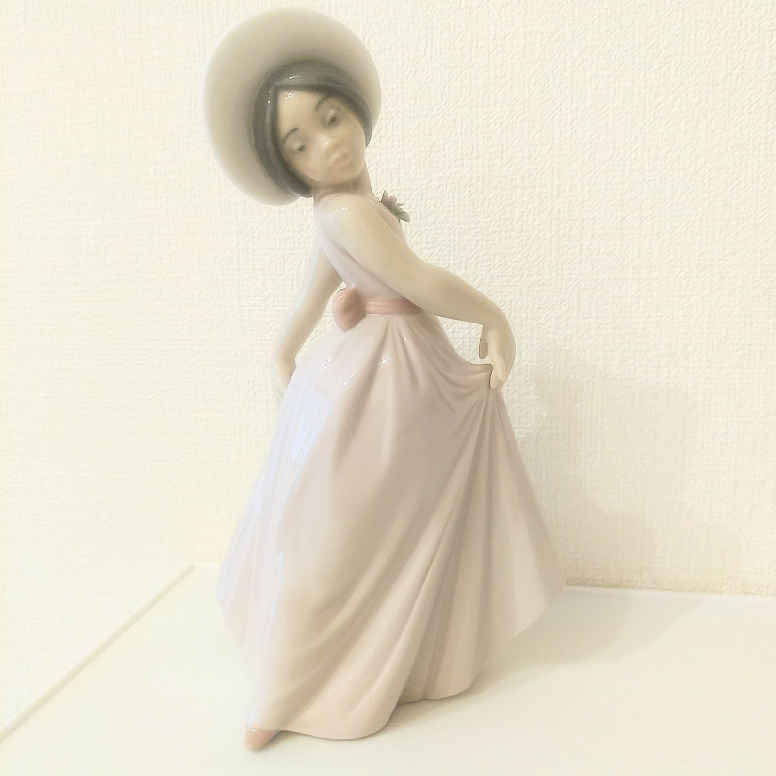 lladro 人形 花 リヤドロ 陶器人形 きれいなお花がいっぱい リヤドロ