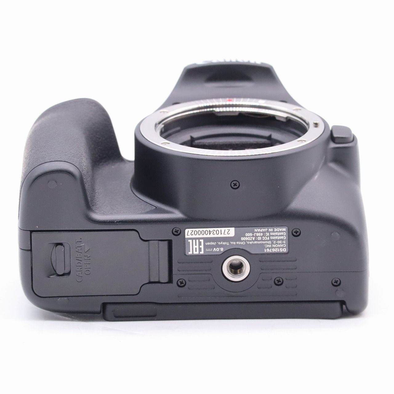 ショット数7,000回以下】Canon EOS Kiss X10 ボディ ブラック - メルカリ