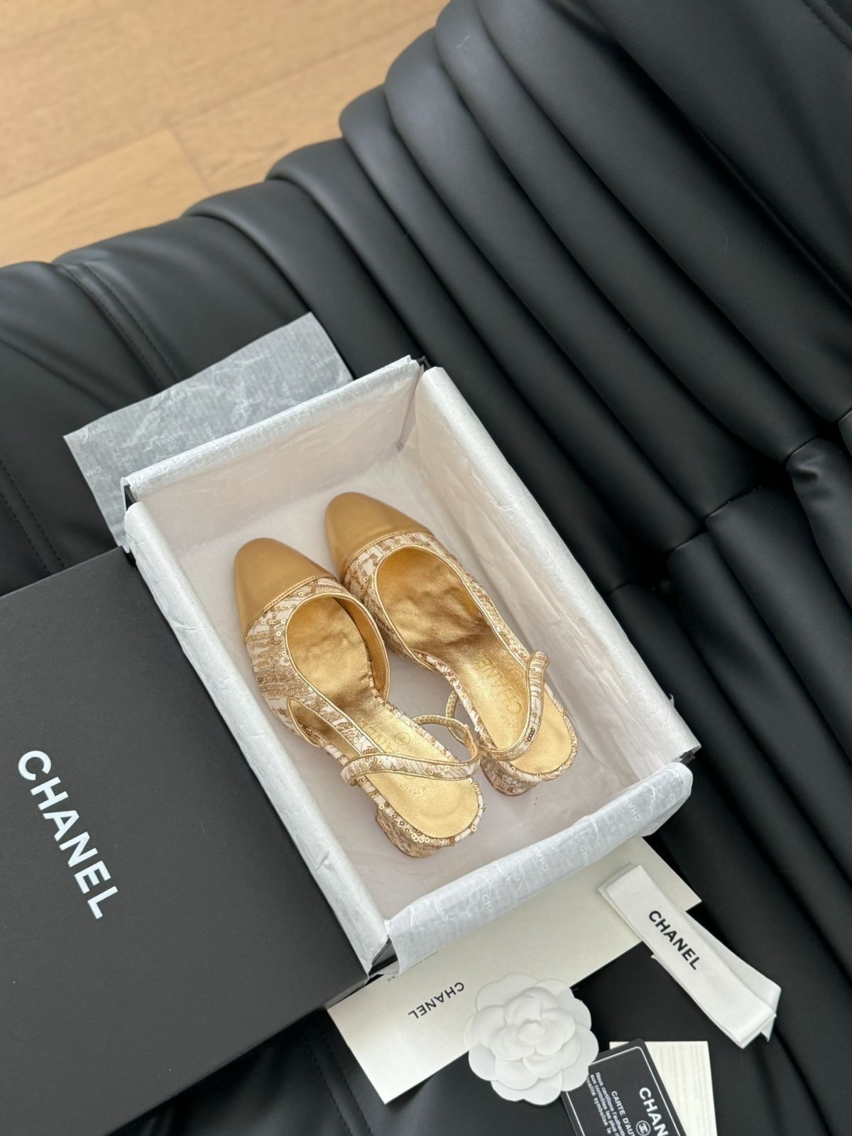 シャネル スリングバック バックレス サンダル24