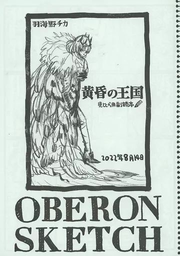 男性向一般同人誌 ≪Fate≫ 冊子単品 OBERON SKETCH 黄昏の王国 見比べ用副読本 | 羽海野チカ | 海の近くの遊園地
