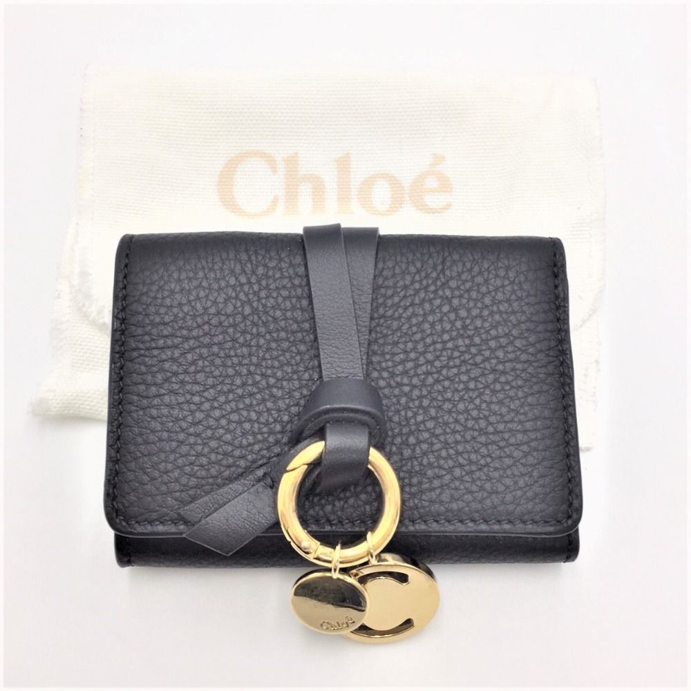 一番の Chloe クロエ 三つ折り財布 Chloe alphabet 三つ折り財布 ミニ