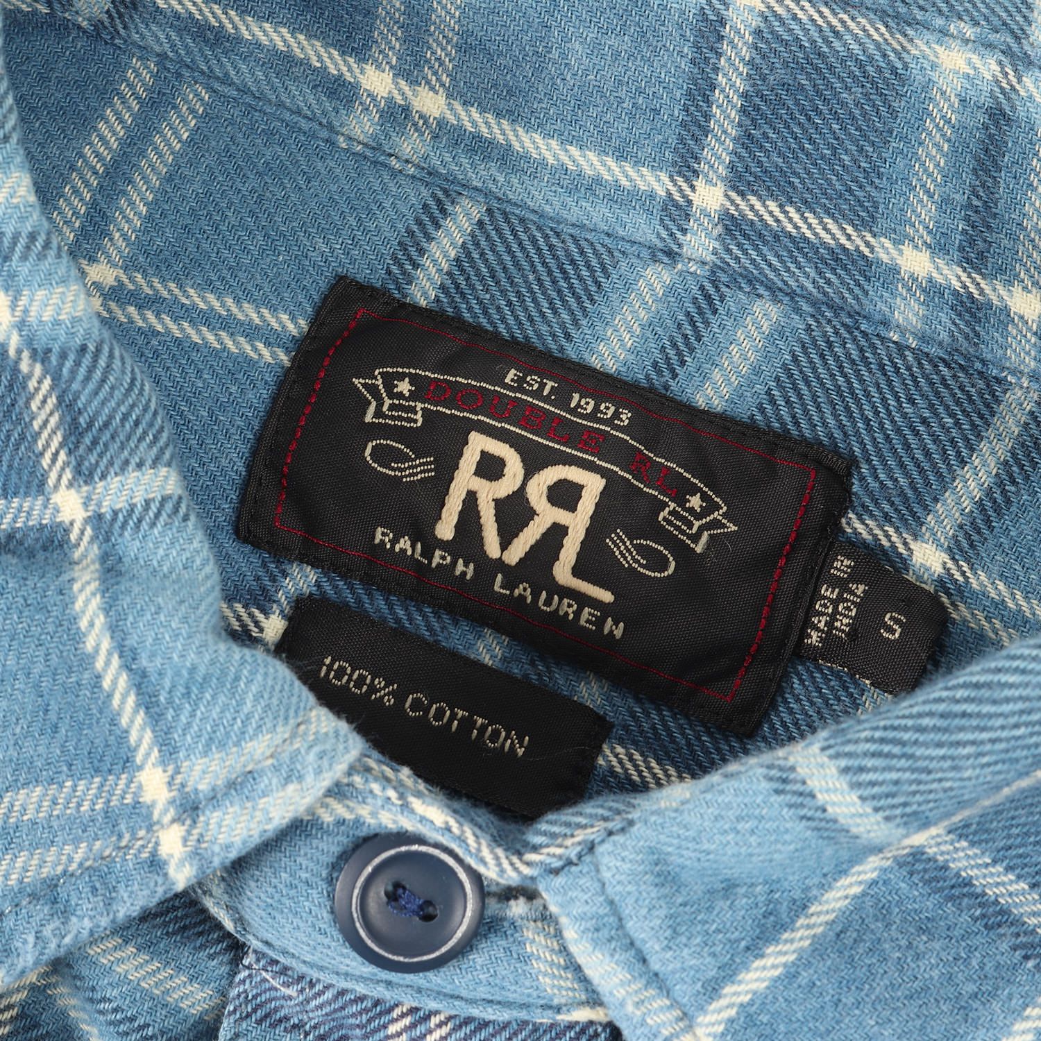 RRL ダブルアールエル シャツ サイズ:S / チンスト付き