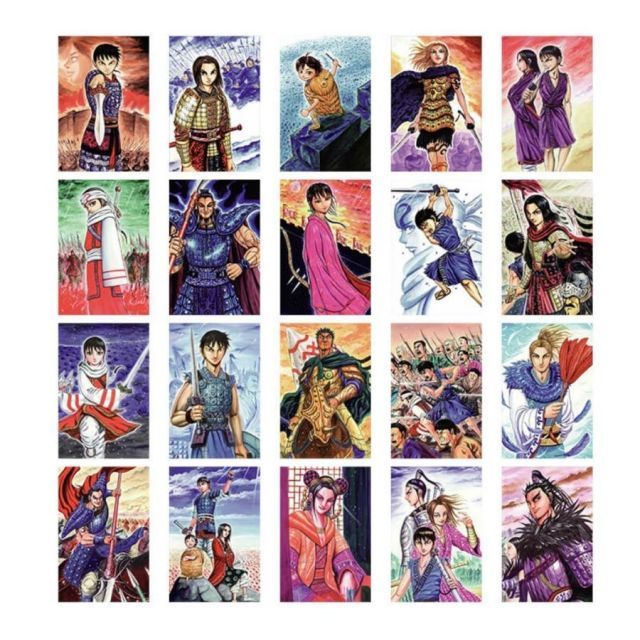 ☆ キングダム展 -信- コミックスカバーイラストポストカードBOX