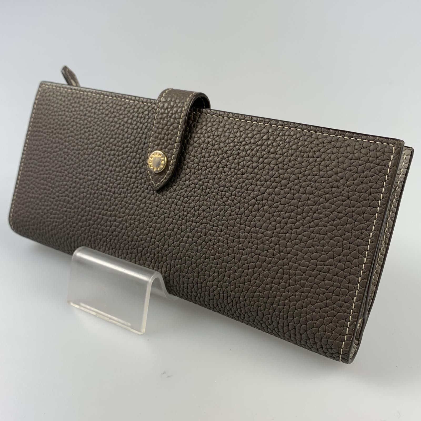 【姫路東店】 中古 BONAVENTURA | ボナベンチュラ 長財布 ベルテッドマルチロングウォレット BWAT32R グレー 【124】 姫路東店】 中古 BONAVENTURA | ボナベンチュラ 長財布 ベルテッド