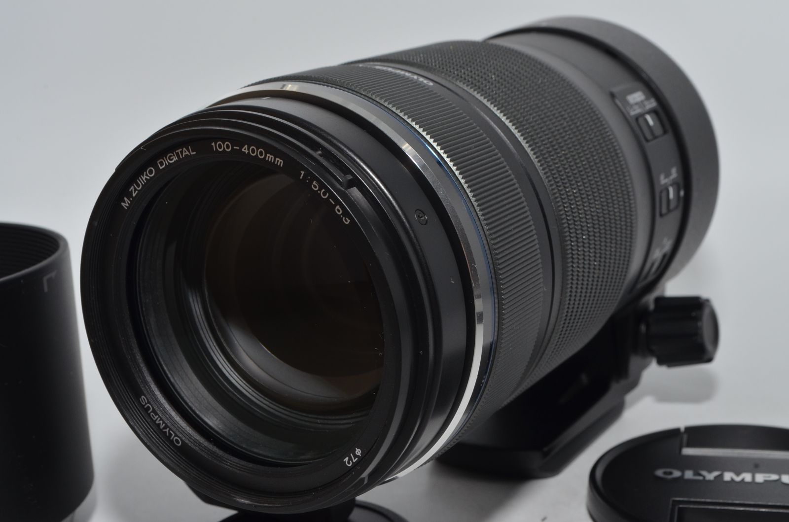 250856 上 OM SYSTEM オリンパス OLYMPUS マイクロフォーサーズレンズ M.ZUIKO DIGITAL ED 100-400mm F5.0-6.3 IS BLK ブラック