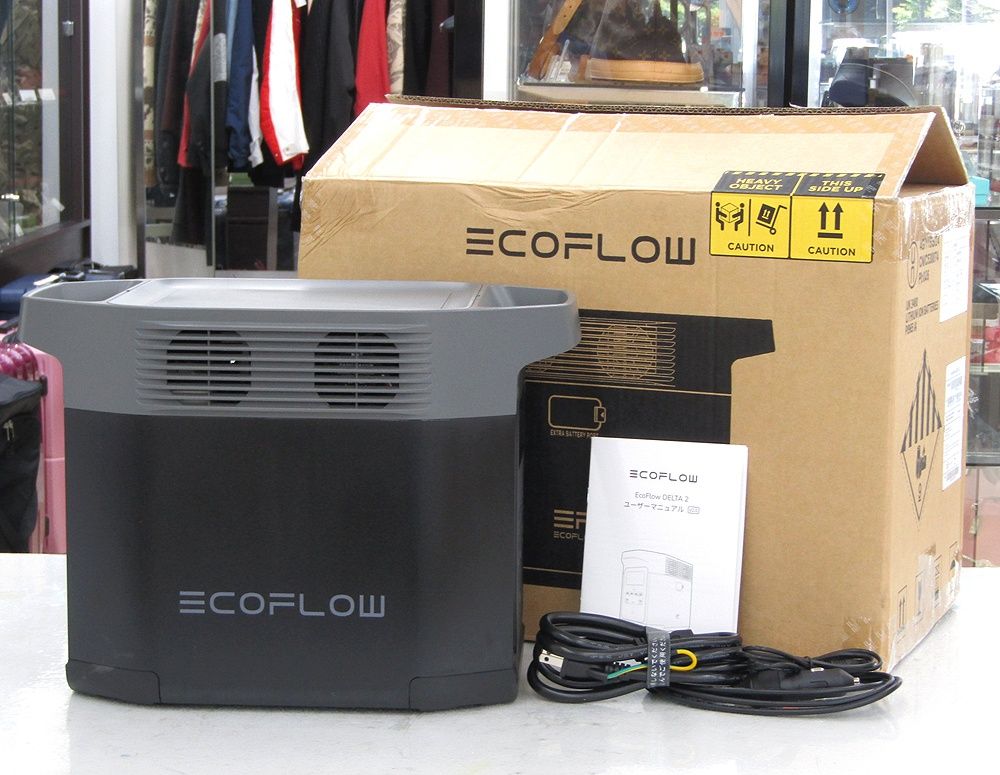 【新品】EcoFlow DELTA 2 ポータブル電源【未開封】 Amazon.co.jp: EcoFlow DELTA 2 ポータブル電源 NEW 1024Wh 大