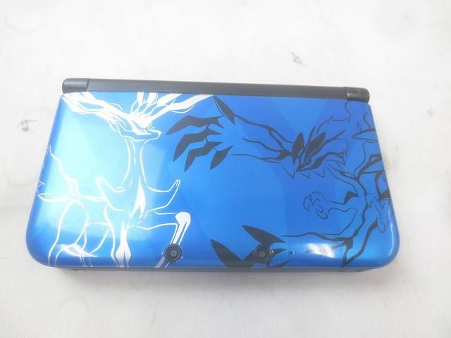 ゲーム ニンテンドー3DS LL 本体 SPR-001 ゼルネアス イベルタルブルー 動作品 本体のみ