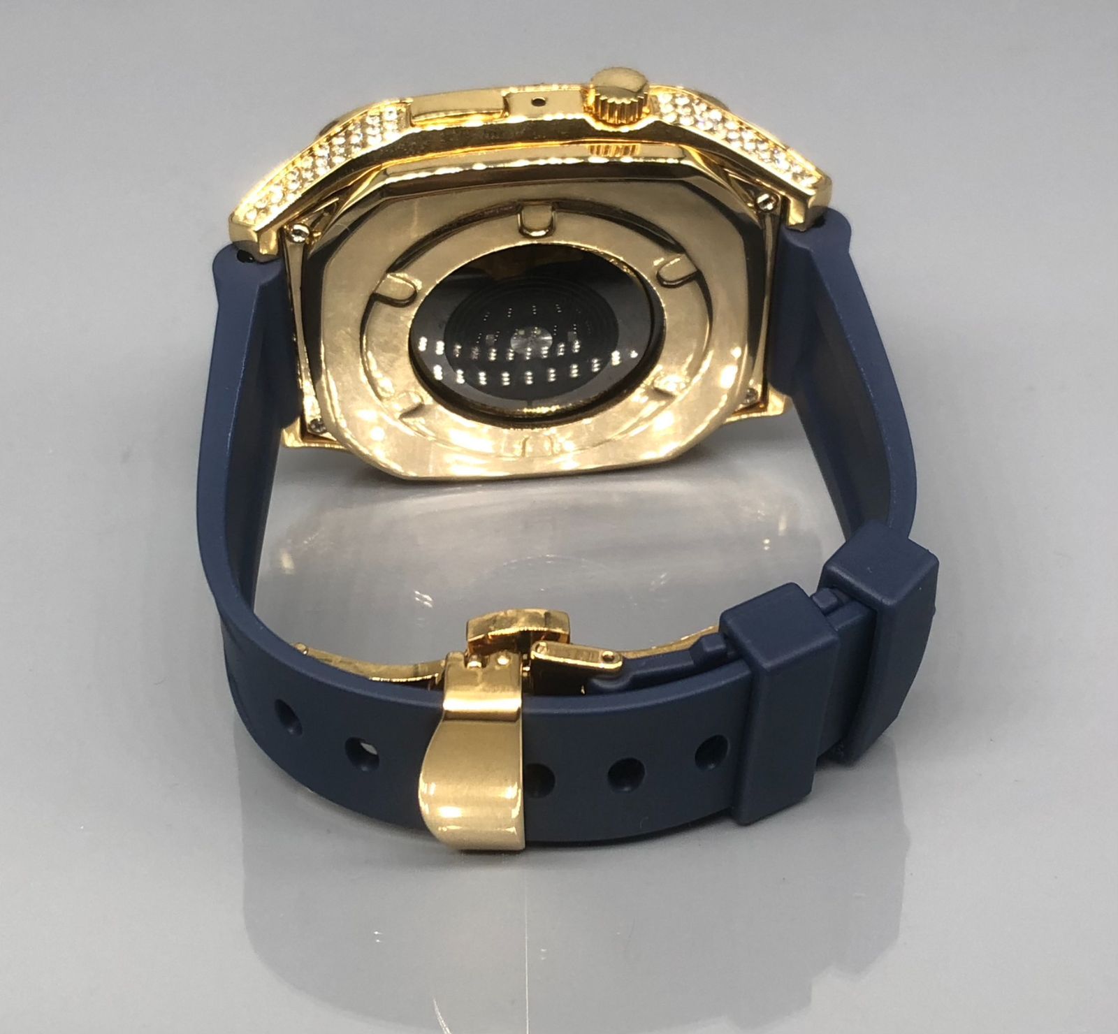 TBW1☆アップルウォッチ ラバーベルト カバー Apple Watchバンド