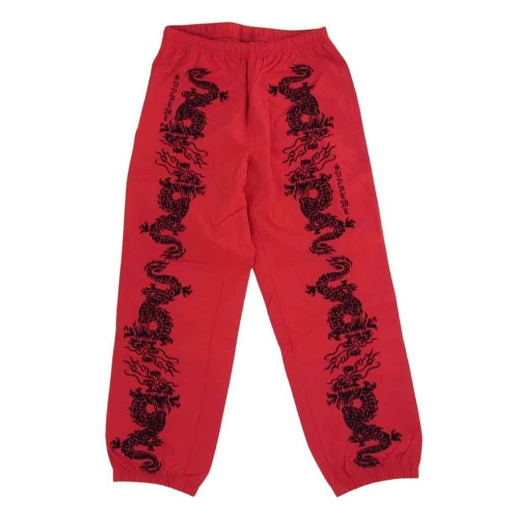 Supreme シュプリーム パンツ 21SS Dragon Track Pant ドラゴン トラック パンツ レッド レッド系 S