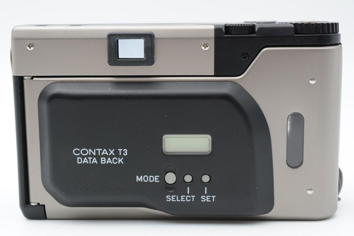 中古】CONTAX コンタックス T3 シルバー シングル フィルムカメラ 高級