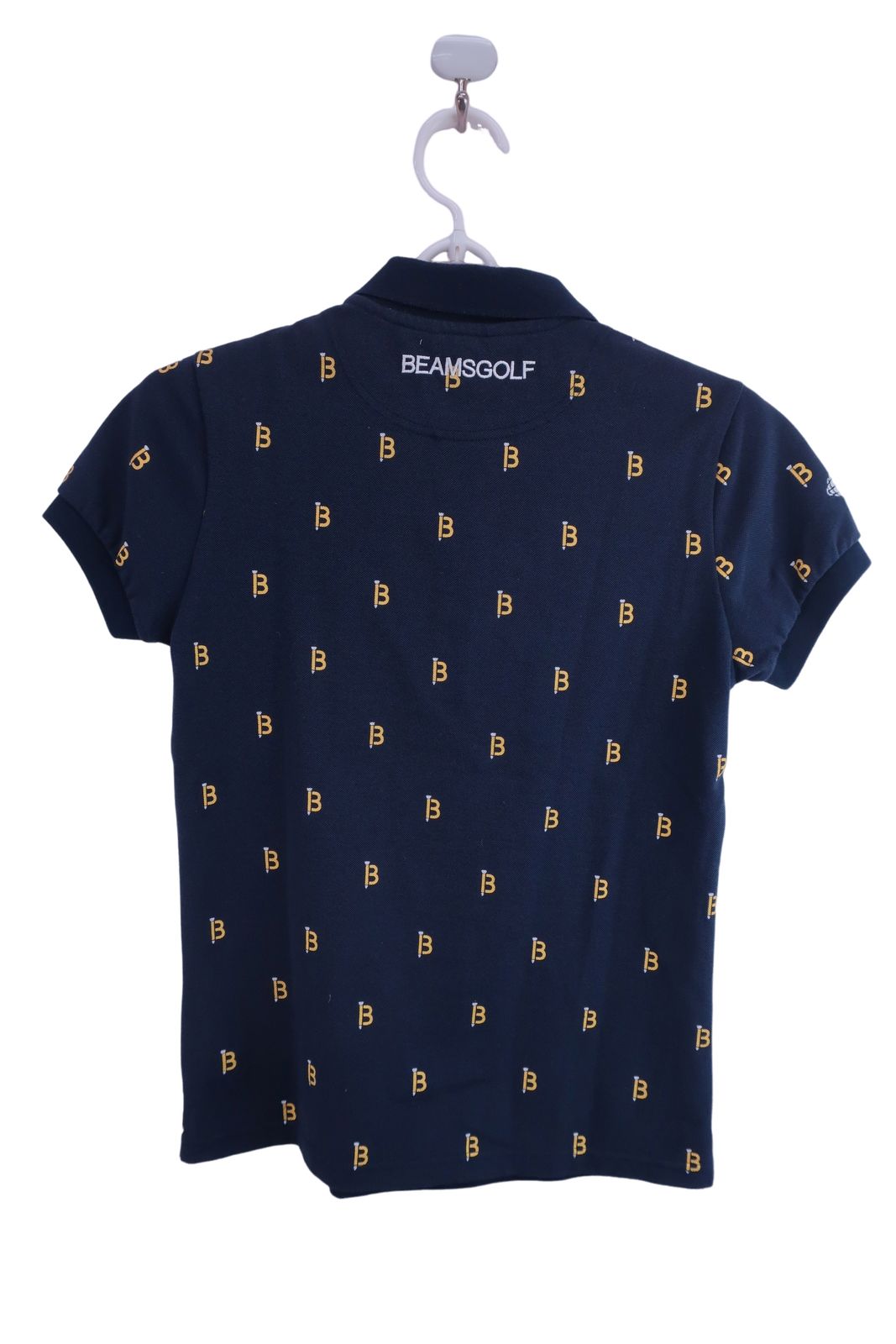 BEAMS GOLF(ビームスゴルフ) ポロシャツ ネイビー レディース S