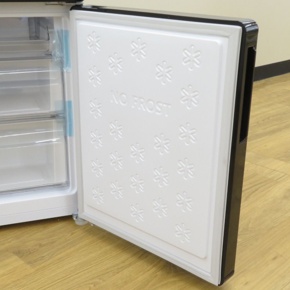 Haier ハイアール 冷蔵庫 148L 2ドア JR-NF148DK(K) ブラック 2023年製 