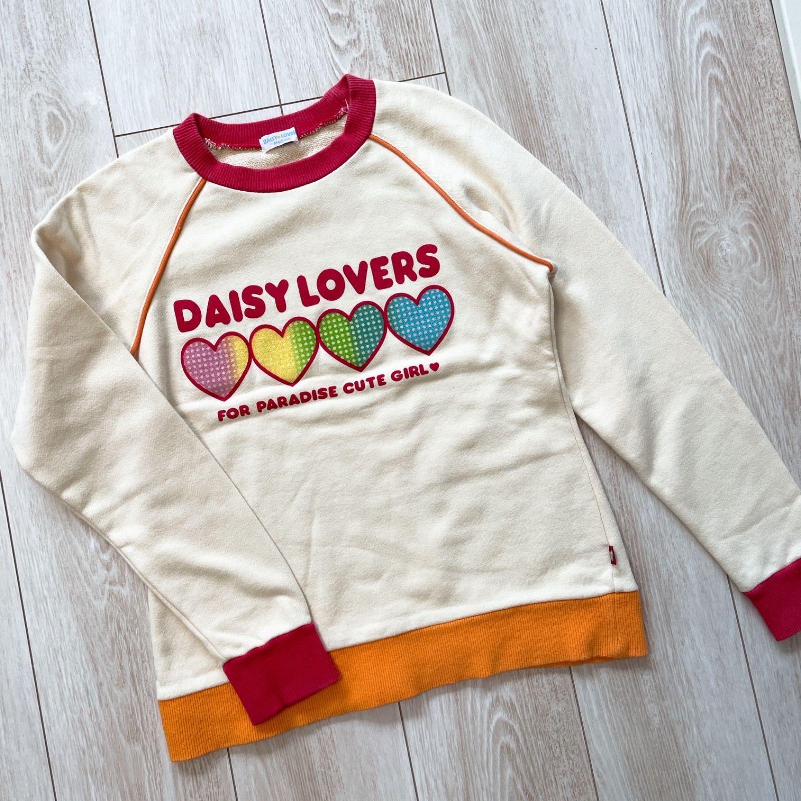 DAISY LOVERS デイジーラヴァーズ トレーナー スウェット アイボリー系 