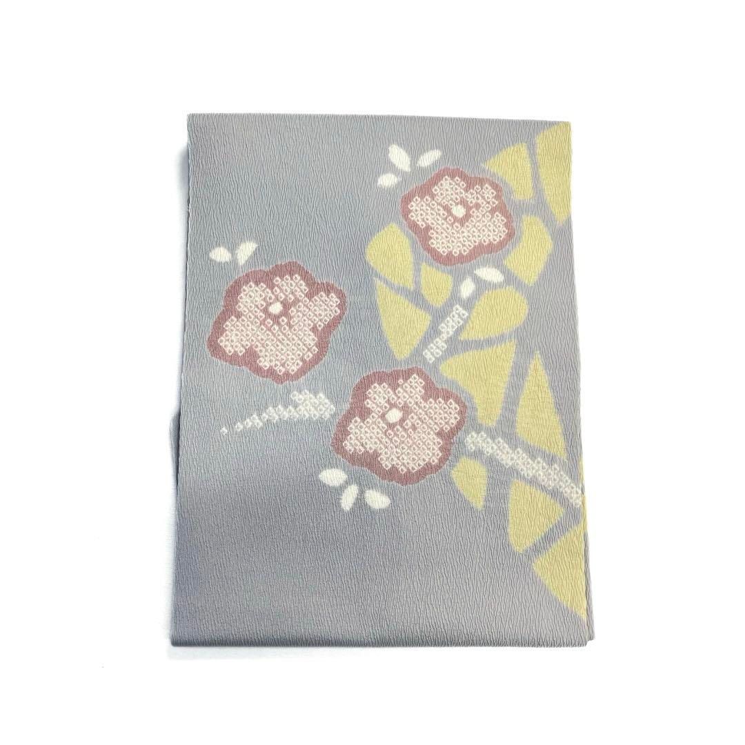 未着用　作家もの　名古屋帯　花模様　リーフ　着物　084a d 作家もの 名古屋帯 塩瀬 京加賀友禅 花模様 着物 084a d - メルカリ