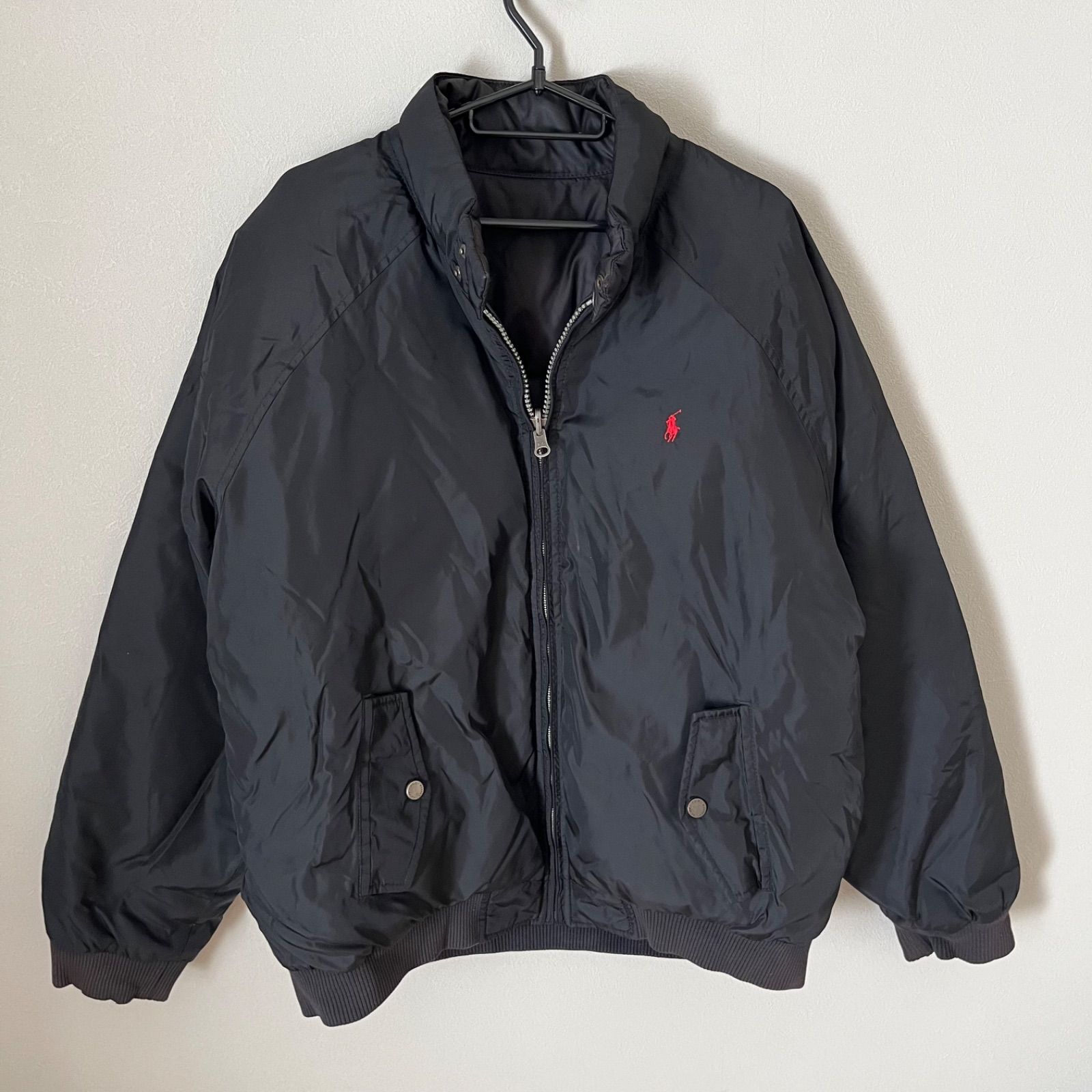 z933 POLO by Ralph Lauren ポロバイラルフローレン ブラック ナイロン 