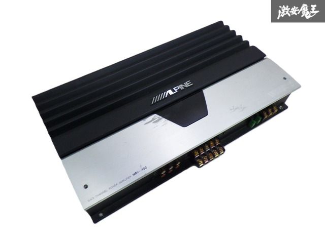 【実動外し！】 ALPINE アルパイン 5 4 3 CHANNEL POWER AMPLIFIER MRV-F450 5ch 4ch 3ch パワーアンプ ユニット 本体のみ 棚6-5