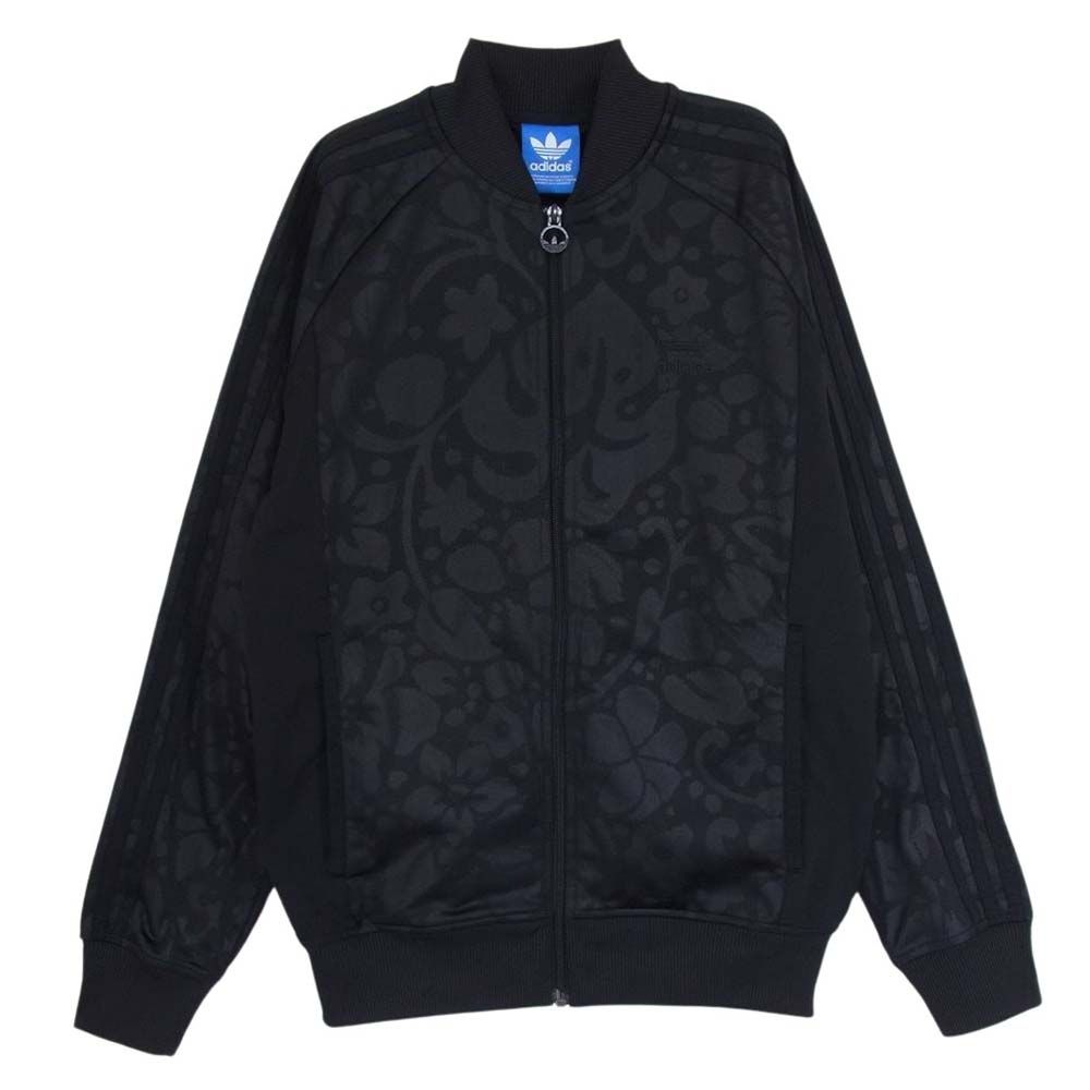 adidas アディダス Z47788 ハワイ スーパー スター トラック ジャケット ジャージ ブラック系 M【中古】