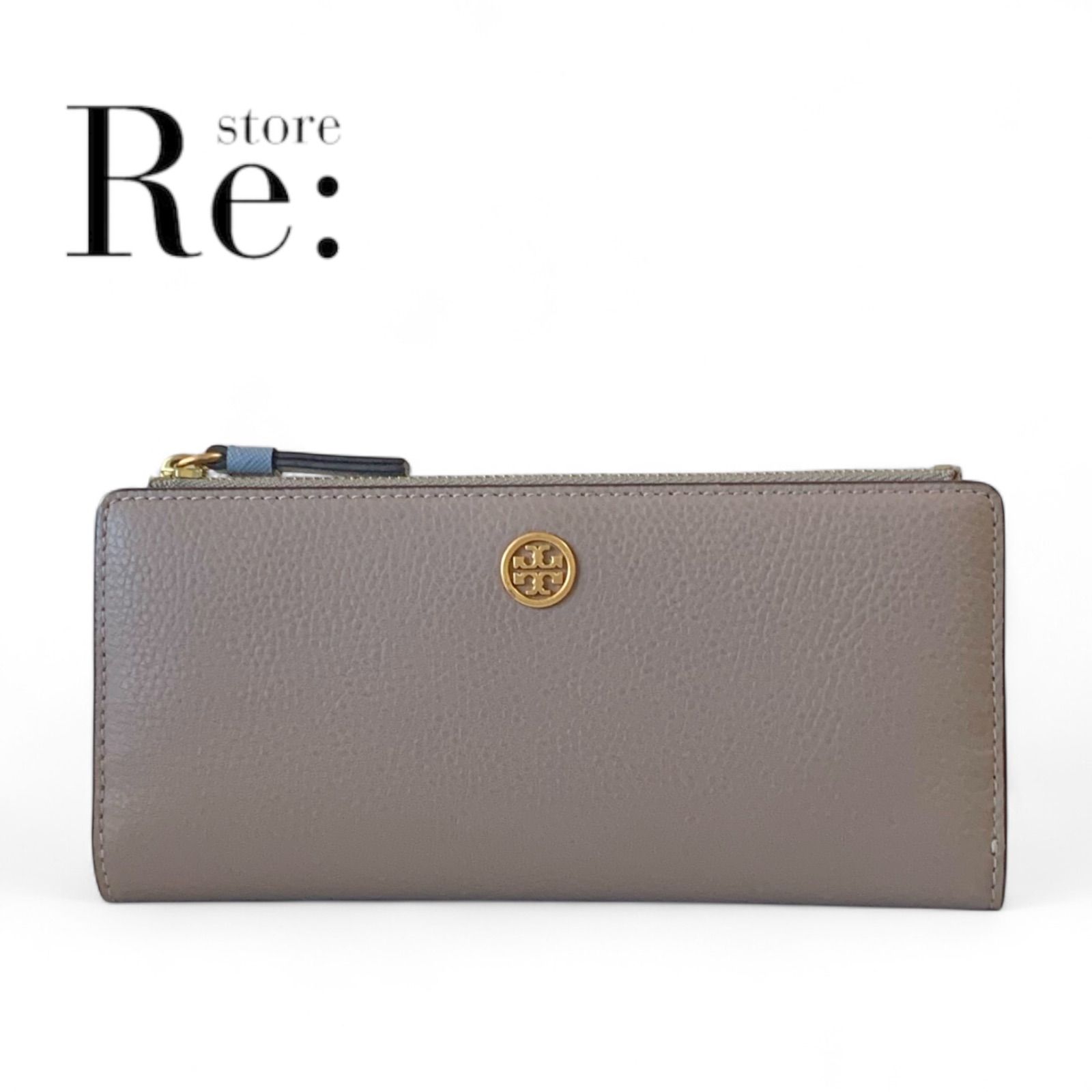 【美品】　Tory Burc トリーバーチ　長財布 美品】TORY BURCH トリーバーチ トップジップ バイフォード