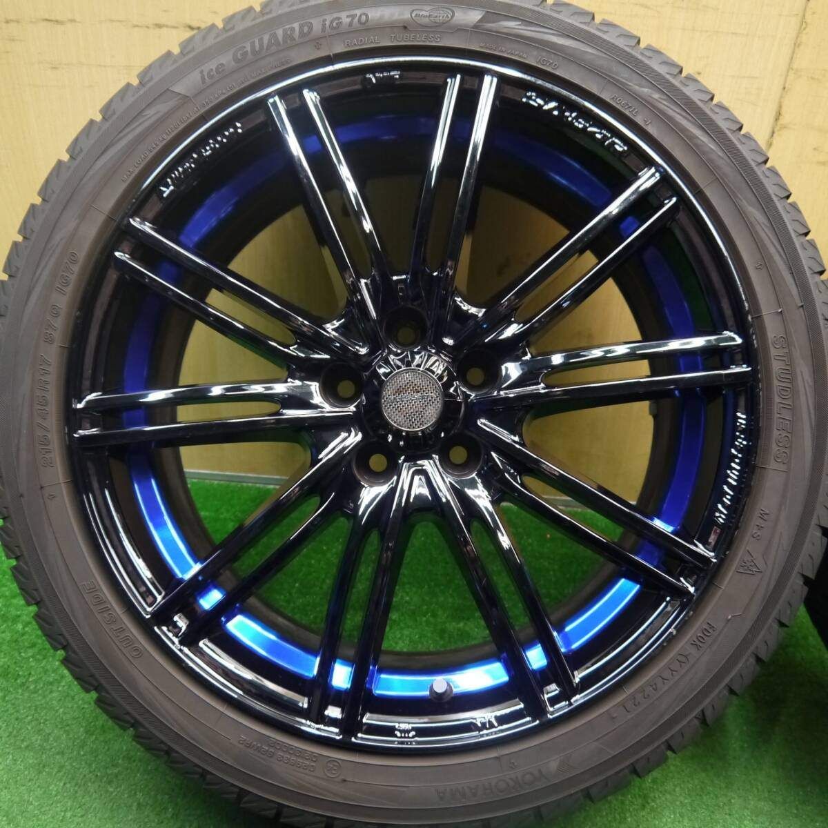 WedsSport SA-70 & ヨコハマ アイスガード iG70 215/45R17 4本